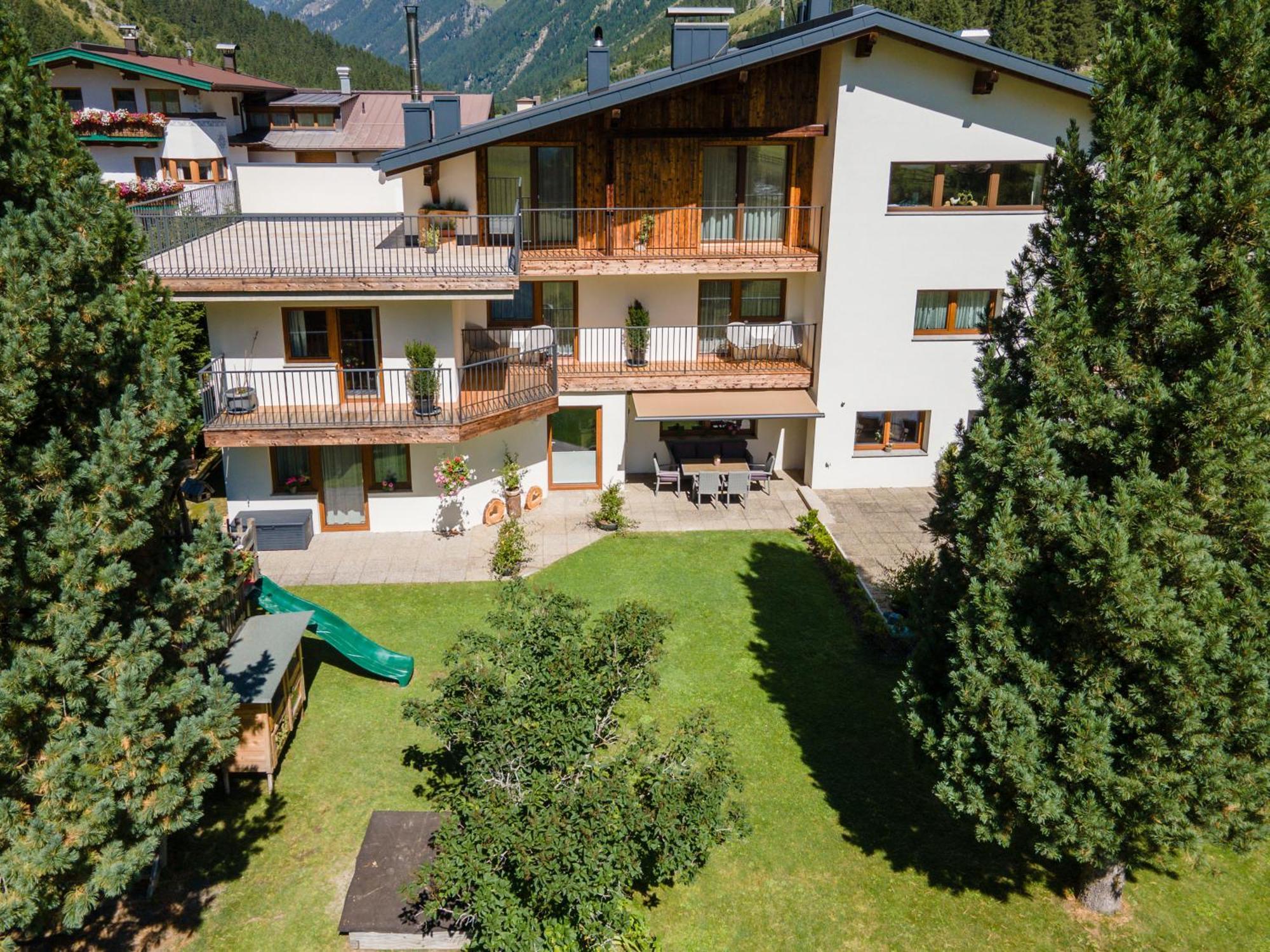 Gletscher-Landhaus Brunnenkogel Sankt Leonhard im Pitztal Dış mekan fotoğraf