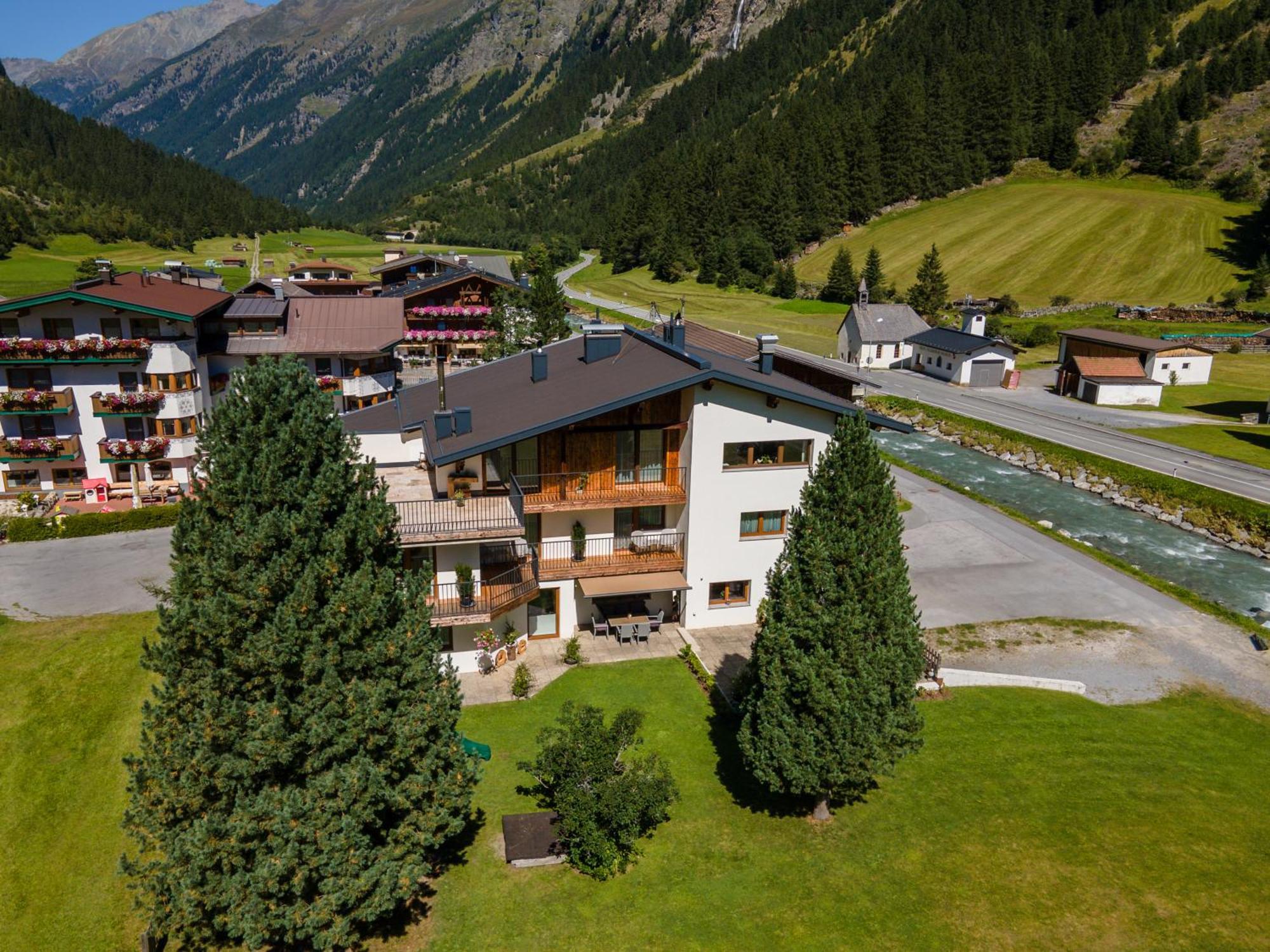 Gletscher-Landhaus Brunnenkogel Sankt Leonhard im Pitztal Dış mekan fotoğraf