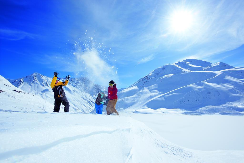 Gletscher-Landhaus Brunnenkogel Sankt Leonhard im Pitztal Dış mekan fotoğraf